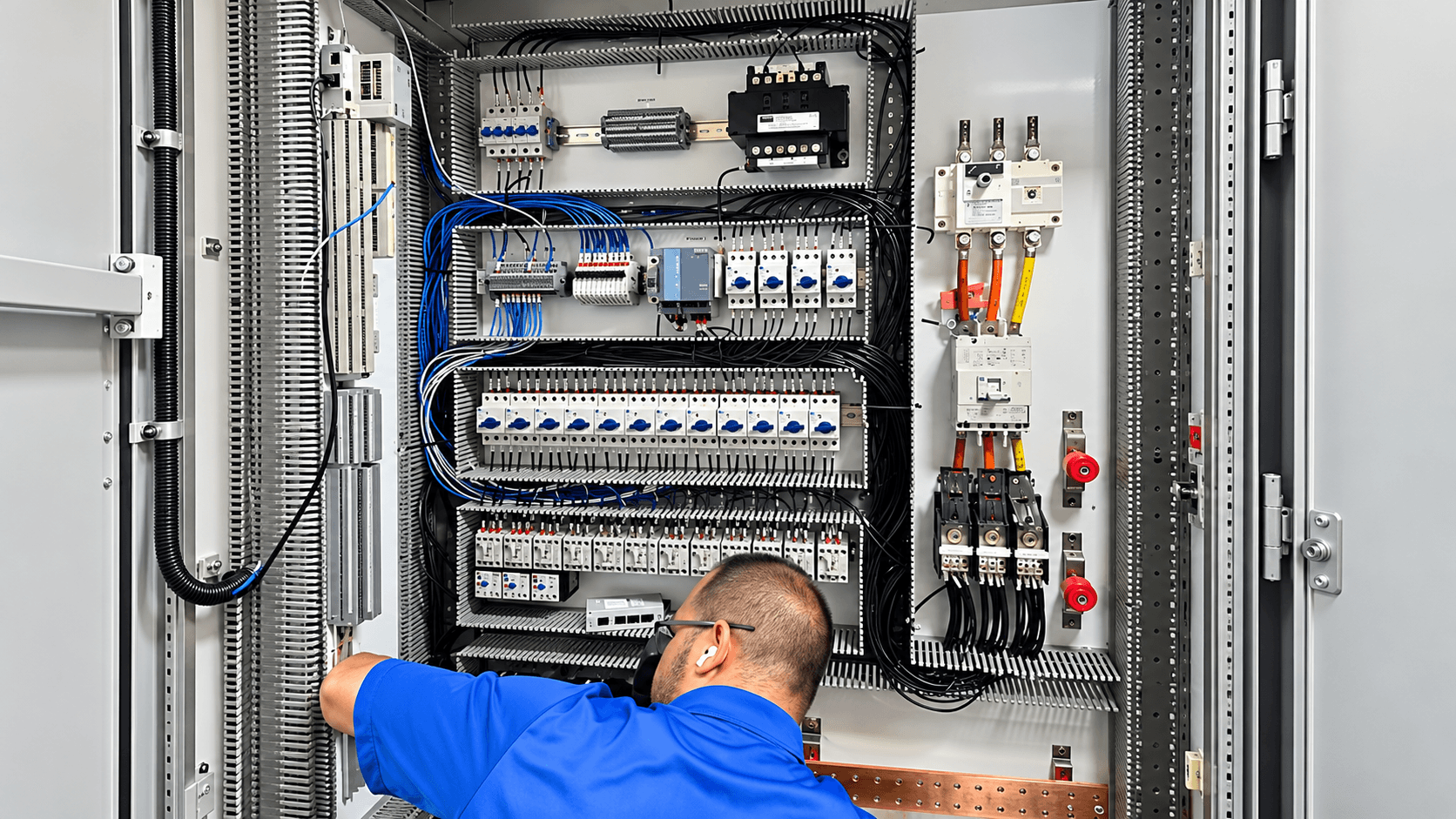 Goya Foods mixer control panel fabricated and commissioned by JC Automation